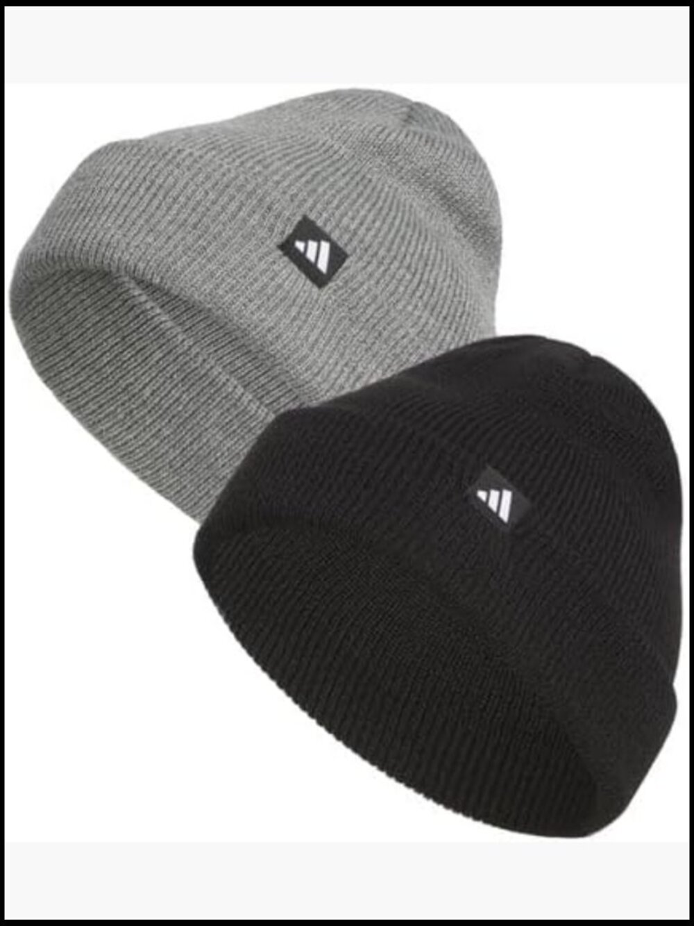 Double Layer Knit Beanie Pack - 2 Pack Performance